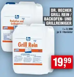 Handelshof Dr. becher grill rein/ backofen- und grillreiniger Angebot