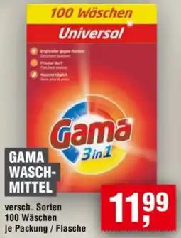 Handelshof Gama waschmittel Angebot