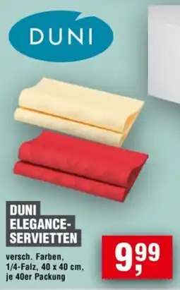 Handelshof Duni elegance servietten Angebot