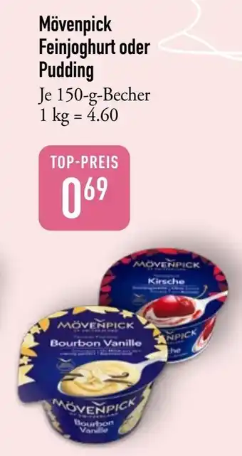 Galeria Markthalle Mövenpick Feinjoghurt oder Pudding Angebot