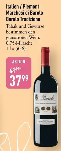 Galeria Markthalle Marchesi di Barolo Barolo Tradizione Angebot