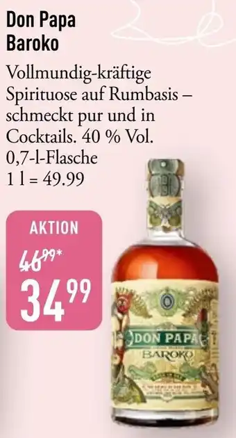 Galeria Markthalle Don Papa Baroko Angebot