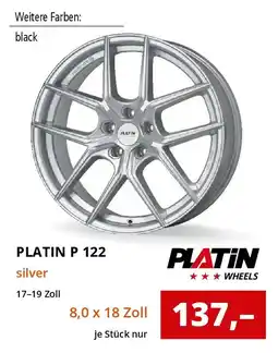 Reifen1+ PLATIN P 122 silver Angebot