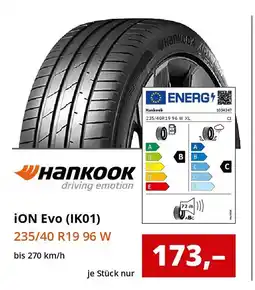 Reifen1+ Hankook iON Evo (IK01) Angebot