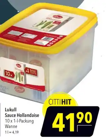 CITTI Markt Lukull Sauce Hollandaise Angebot