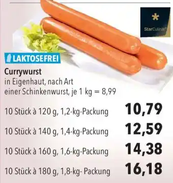 CITTI Markt StarCulinar Currywurst Angebot