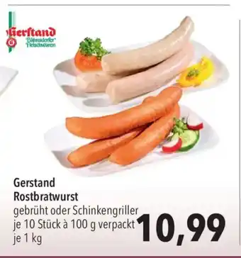 CITTI Markt Gerstand Rostbratwurst Angebot
