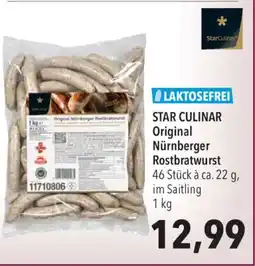 CITTI Markt STAR CULINAR Original Nürnberger Rostbratwurst Angebot