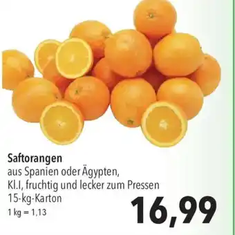 CITTI Markt Saftorangen Angebot