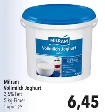 CITTI Markt Milram Vollmilch Joghurt Angebot
