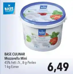 CITTI Markt BASE CULINAR Mozzarella Mini Angebot