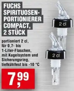 Handelshof Fuchs spirituosen portionierer compact, 2 stück Angebot