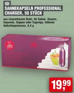 Handelshof Isi sahnekapseln professional charger, 50 stück Angebot