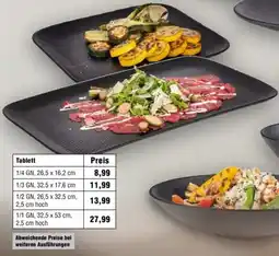 Handelshof APS geschirrserie nero Tablett Angebot