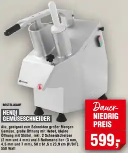 Handelshof Hendi gemüseschneider Angebot