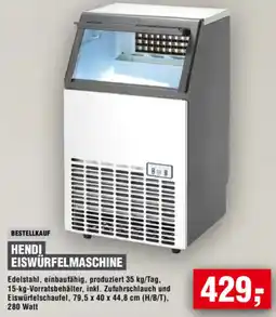 Handelshof Hendi eiswürfelmaschine Angebot