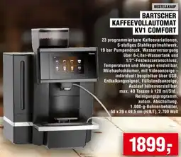 Handelshof Bartscher kaffeevollautomat kv1 comfort Angebot