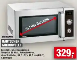 Handelshof Bartscher mikrowelle Angebot
