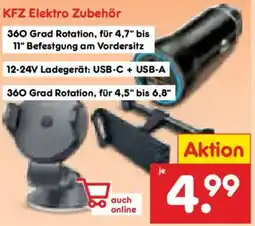 Netto Marken-Discount KFZ Elektro Zubehör Angebot