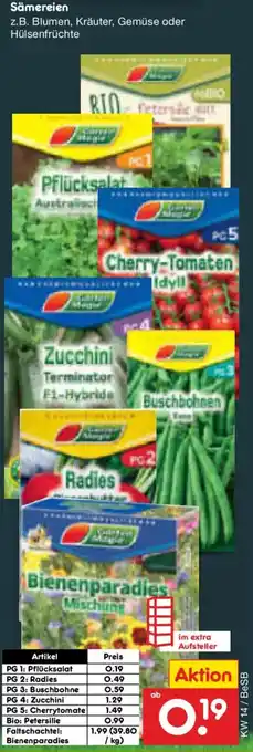 Netto Marken-Discount Sämereien Angebot