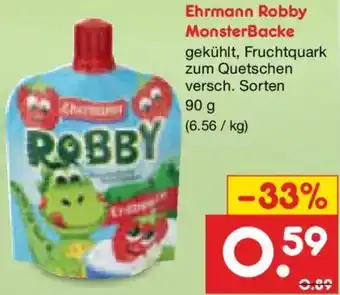 Netto Marken-Discount Ehrmann Robby MonsterBacke Angebot