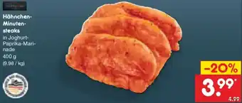 Netto Marken-Discount Hähnchen Minutensteaks Angebot