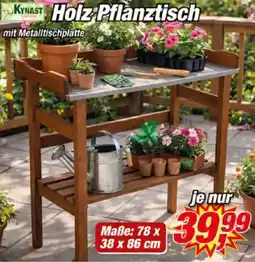 Posten Börse KYNAST Holz Pflanztisch Angebot
