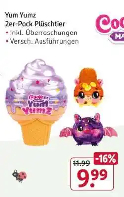 Rossmann Yum Yumz 2er-Pack Plüschtier Angebot