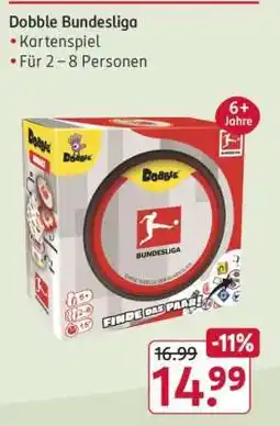 Rossmann Dobble Bundesliga Angebot