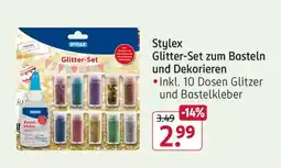 Rossmann Stylex Glitter-Set zum Basteln und Dekorieren Angebot