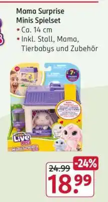Rossmann Mama Surprise Minis Spielset Angebot