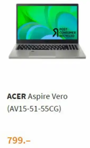 Saturn acer Notebook Aspire Vero | AV15-51-55CG Angebot