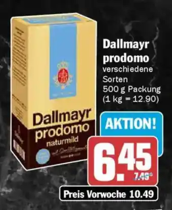 AEZ Dallmayr prodomo Angebot