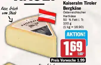 AEZ Kaiseralm Tiroler Bergkäse Angebot