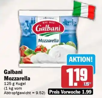 AEZ Galbani Mozzarella Angebot