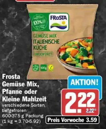 AEZ Frosta Gemüse Mix, Pfanne oder Kleine Mahlzeit Angebot