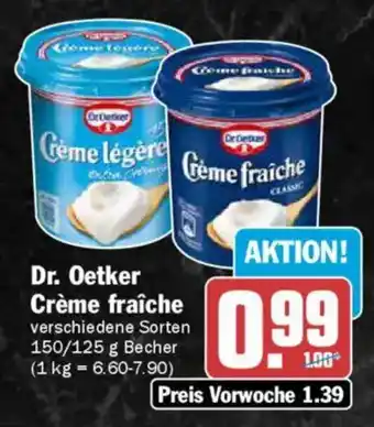 AEZ Dr. Oetker Crème fraîche Angebot