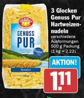 AEZ 3 Glocken Genuss Pur Hartweizennudeln Angebot
