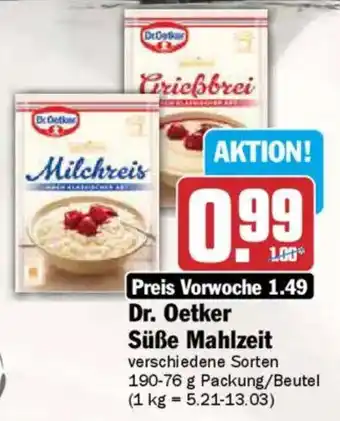 AEZ Dr. Oetker Süße Mahlzeit Angebot
