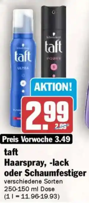 AEZ taft Haarspray, -lack oder Schaumfestiger Angebot