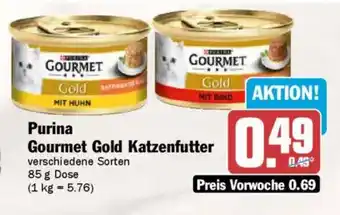 AEZ Purina Gourmet Gold Katzenfutter Angebot