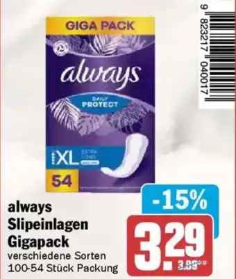 AEZ always Slipeinlagen Gigapack Angebot