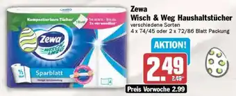 AEZ Zewa Wisch & Weg Haushaltstücher Angebot