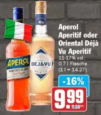 AEZ Aperol Aperitif oder Oriental Déjà Vu Aperitif Angebot