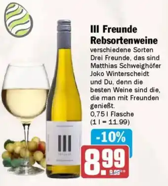 AEZ III Freunde Rebsortenweine Angebot