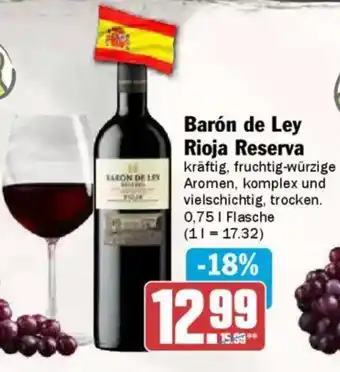 AEZ Barón de Ley Rioja Reserva Angebot