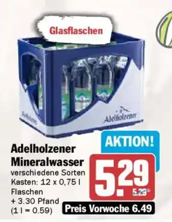 AEZ Adelholzener Mineralwasser Angebot