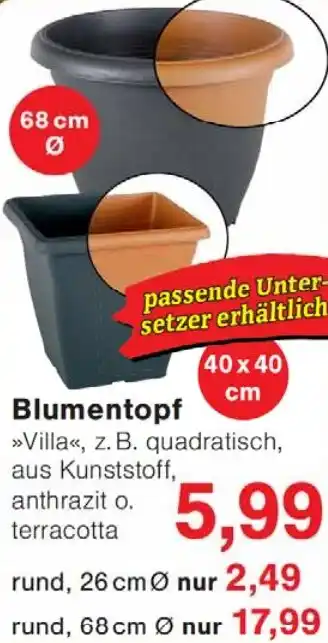Wiglo Wunderland Blumentopf Angebot