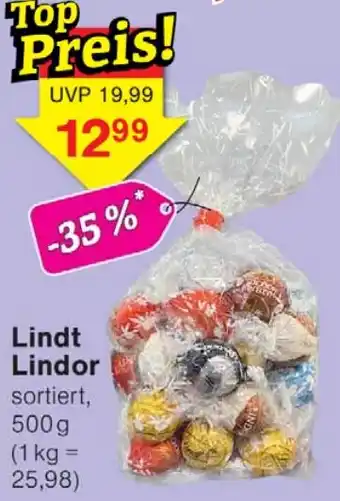 Wiglo Wunderland Lindt Lindor Angebot