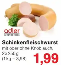 Wiglo Wunderland adler Schinkenfleischwurst Angebot
